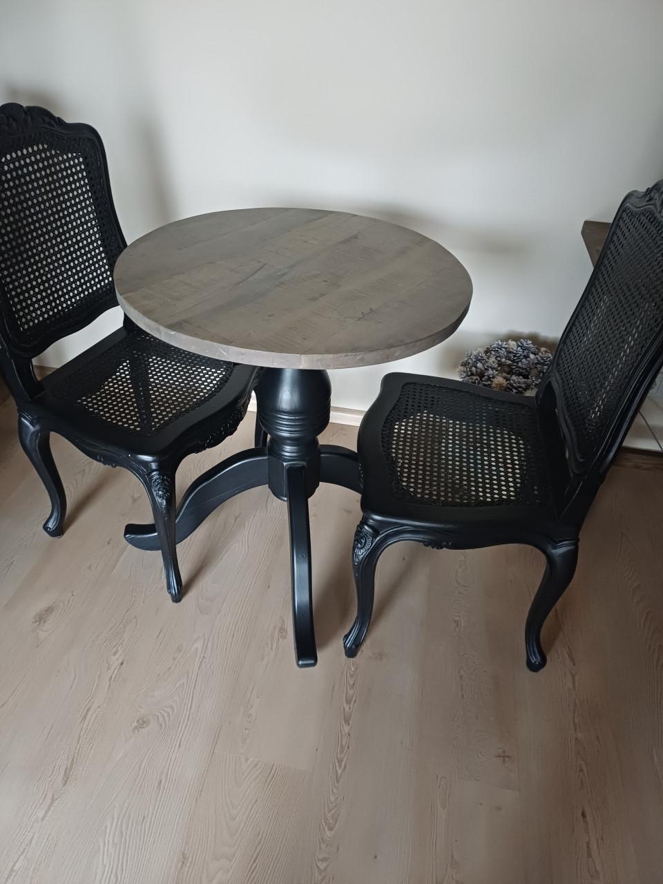 Brocante bijzettafel