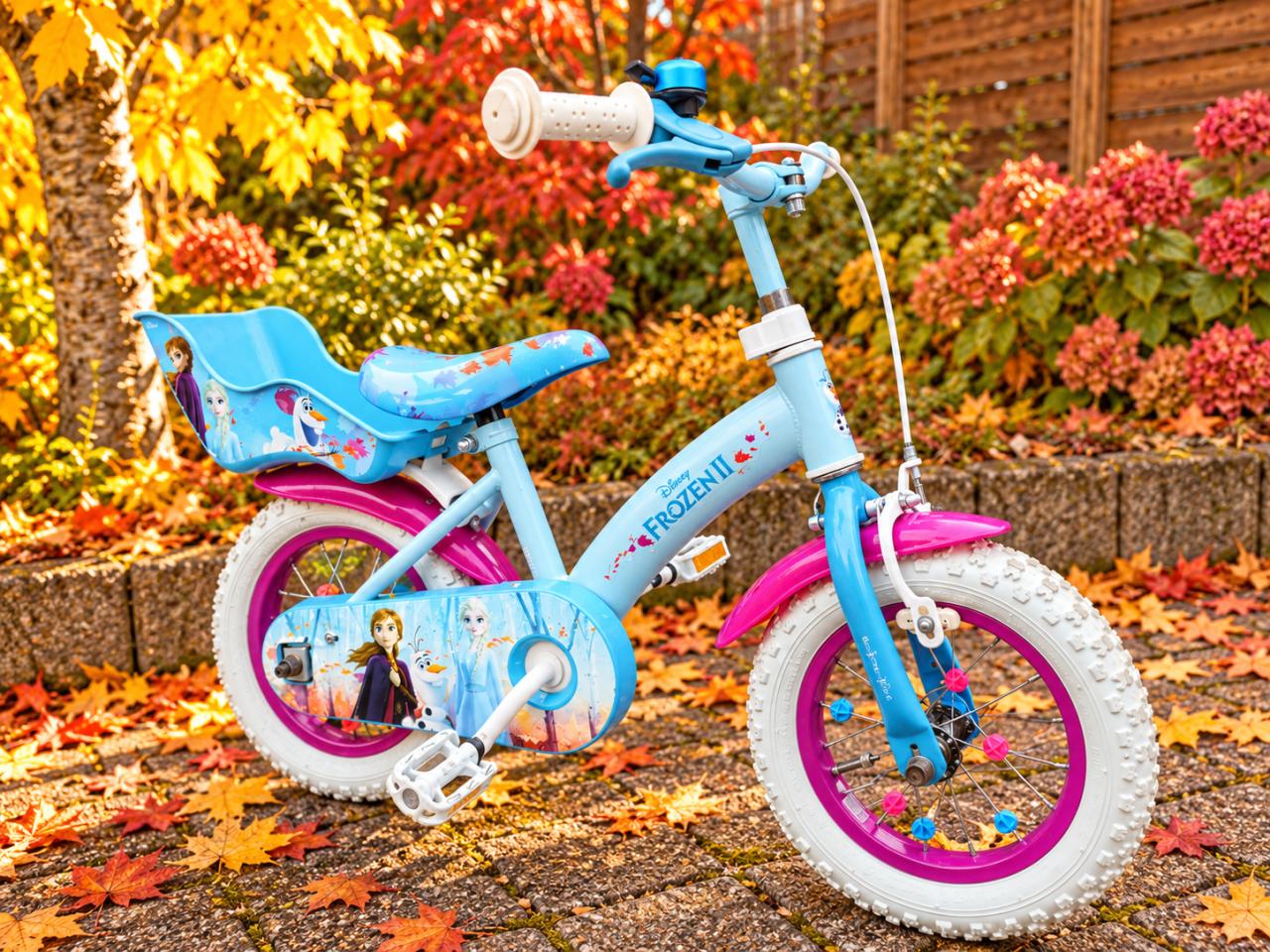 🚲 Disney Frozen II Meisjesfiets 12 inch