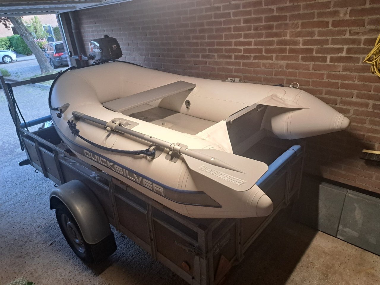 Quikcilver 240 airdag 5pk Suzuki 2 tackt