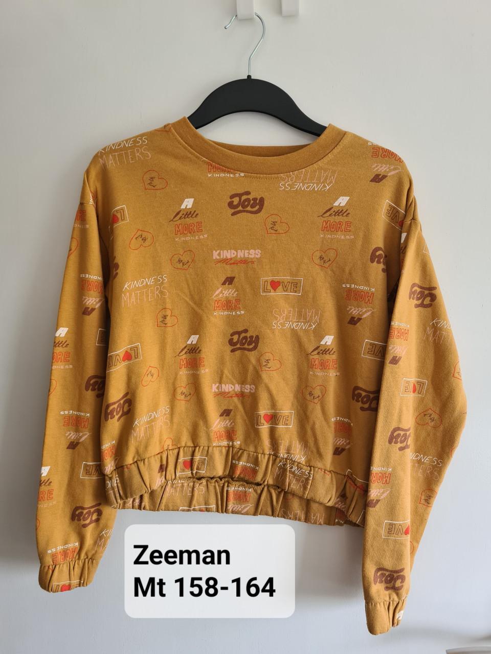 Mooie mosterd gele trui van Zeeman in maat 158-164.