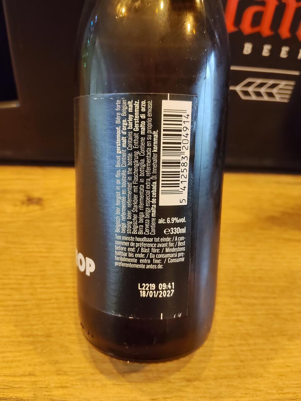 Krat Gentse Strop Blond bier