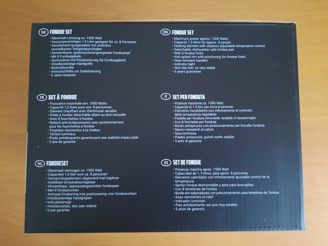 Te koop: Elektrische Fondueset (NIEUW)