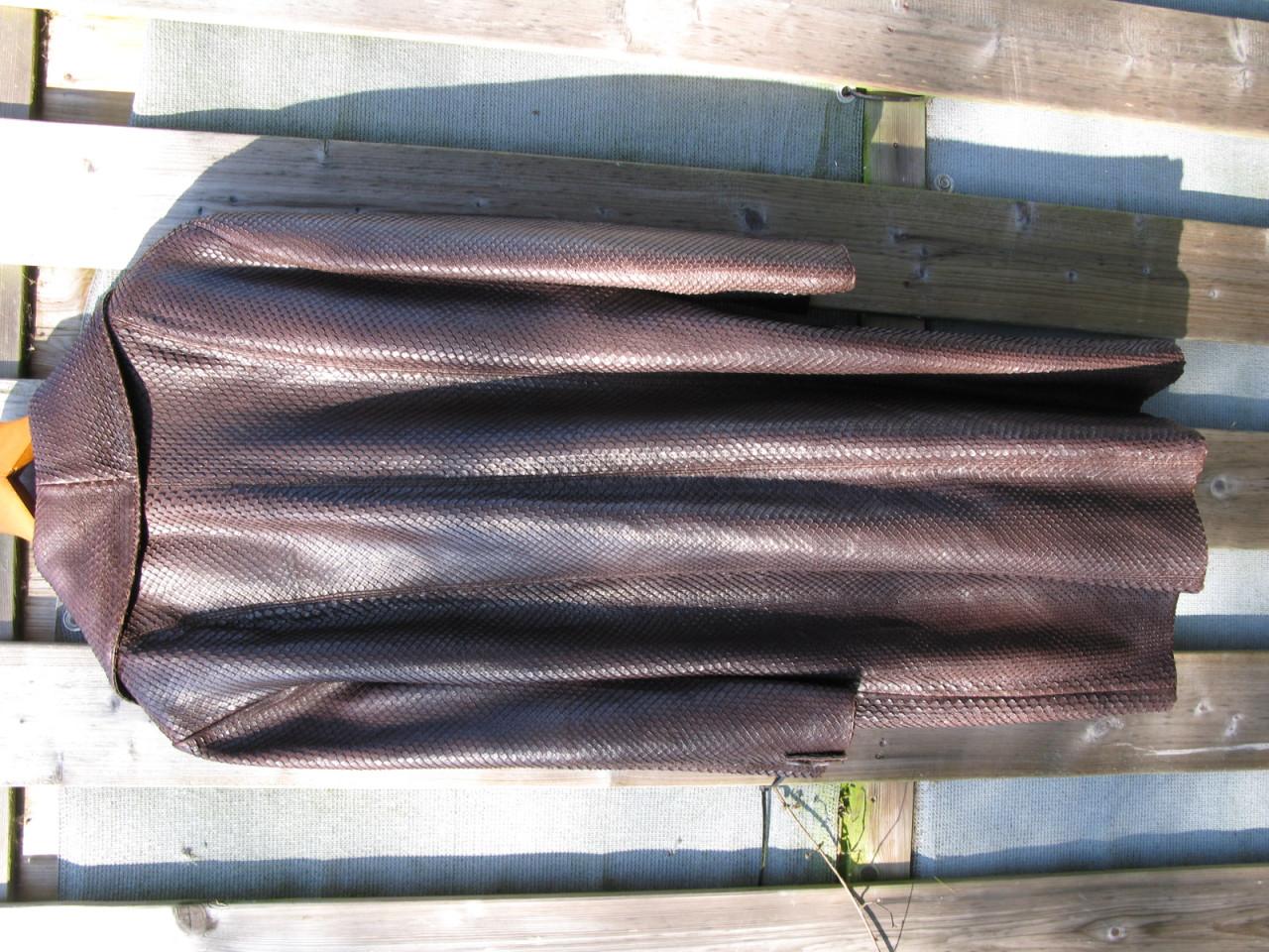 Lederen Jas mt. 42/44