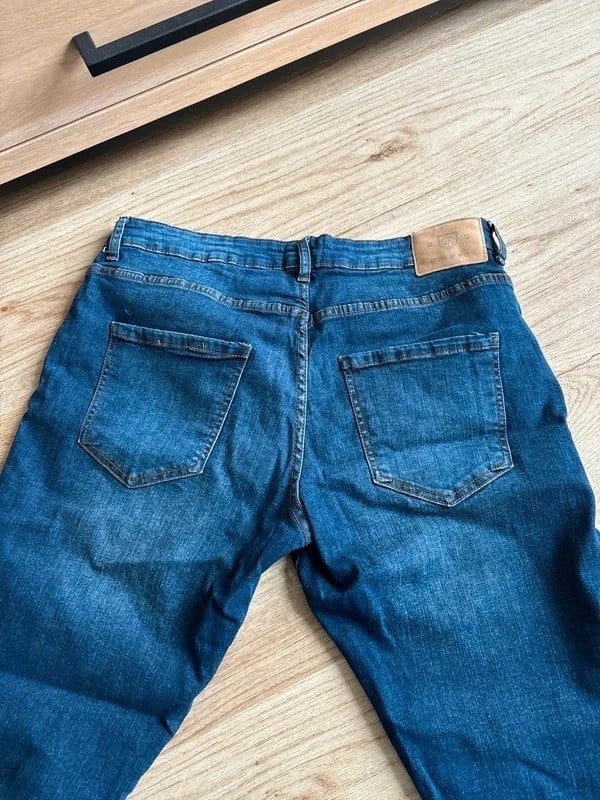M17 Heren Skinny Fit Jeans – Blauw 👖