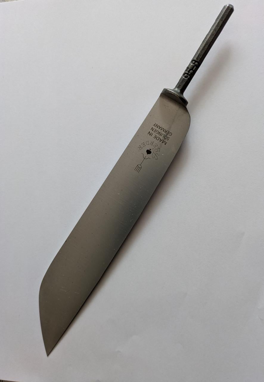 Lemmet voor Zeeuws paardenmes.