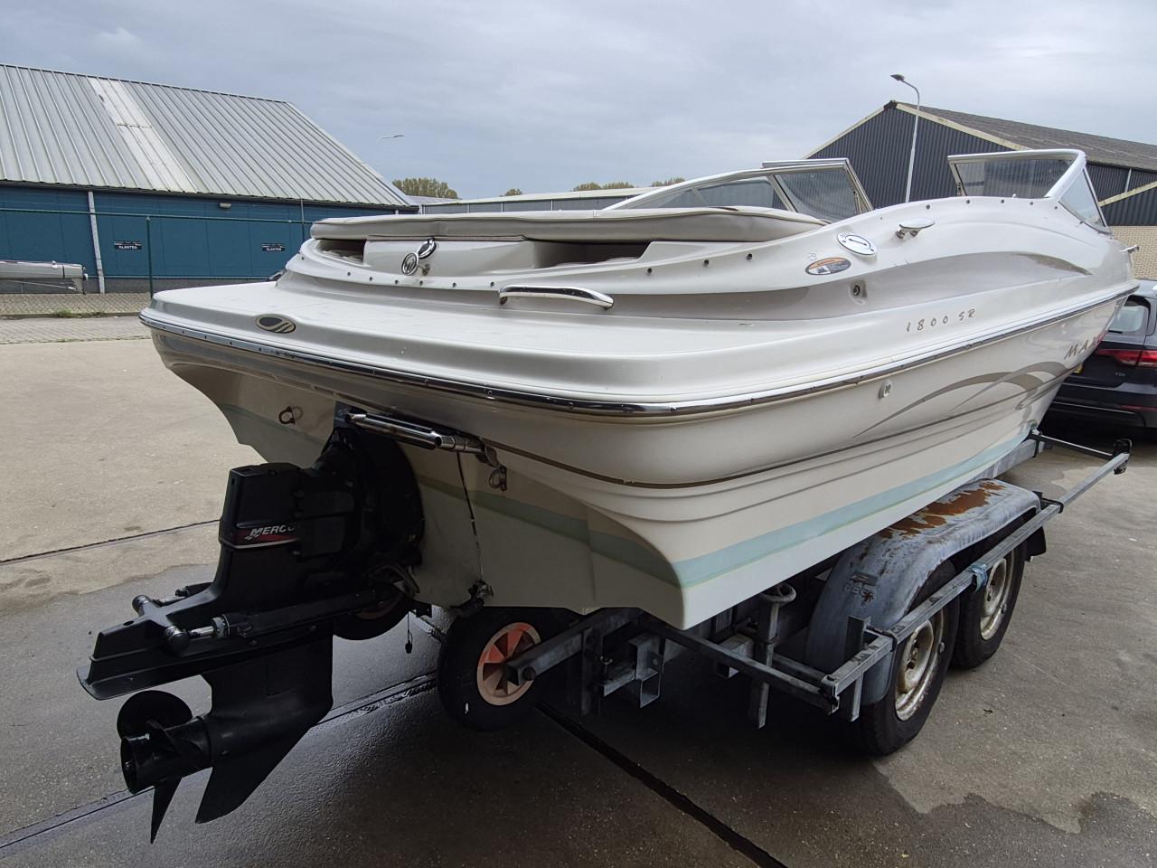 Maxum 1800 SR bowrider speedboot 135PK Mercruiser