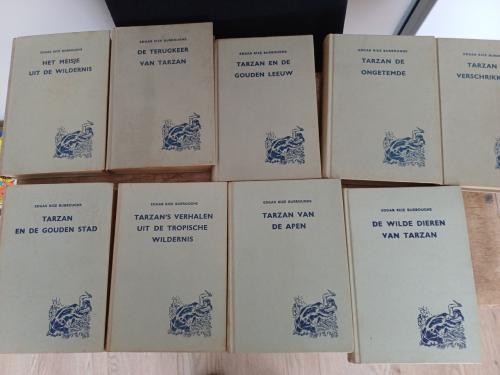 9 leesboeken van Tarzan