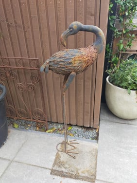 Tuin flamingo