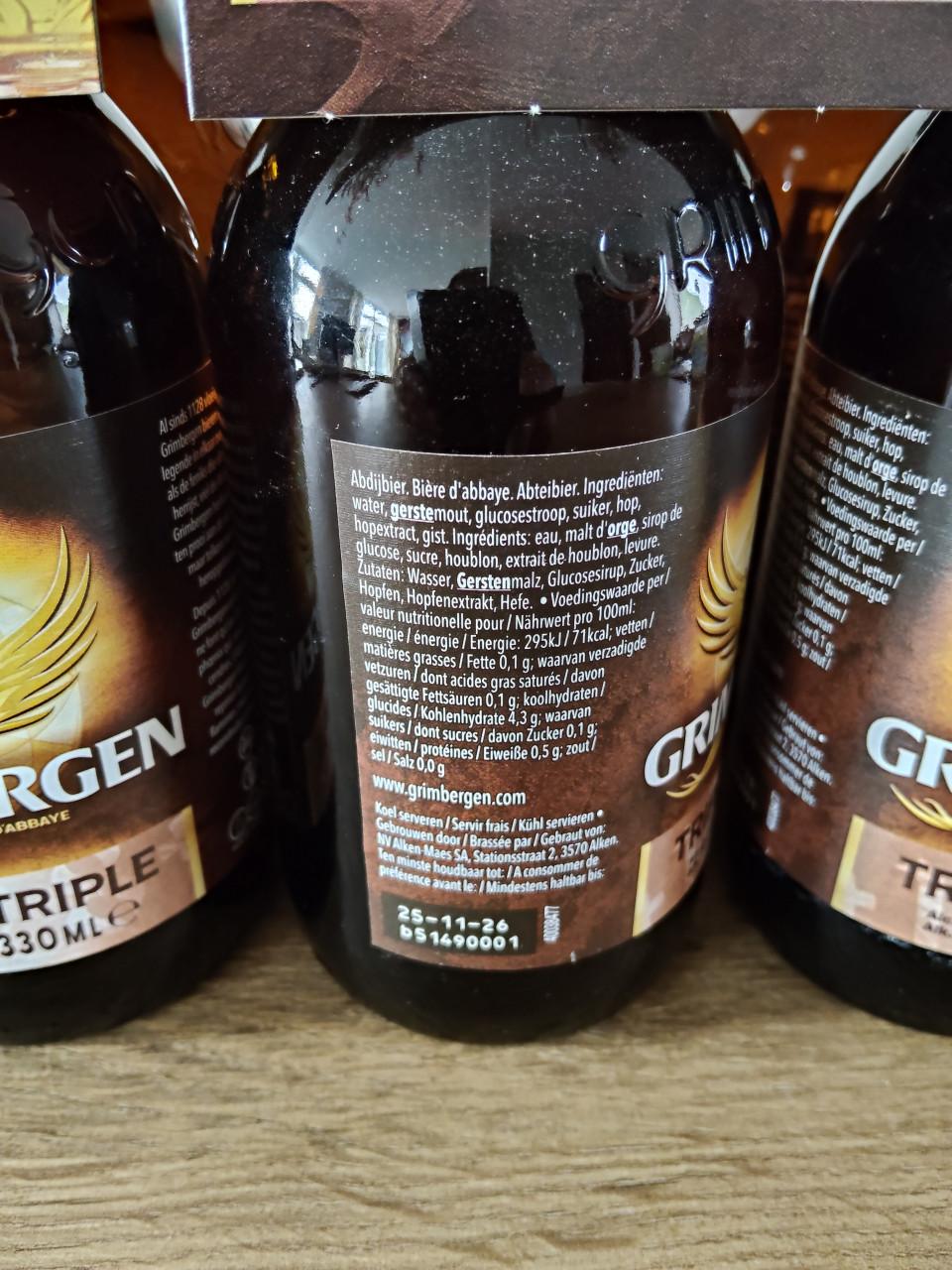 4-packs Grimbergen Tripel
