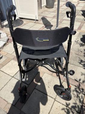 Zwarte rollator