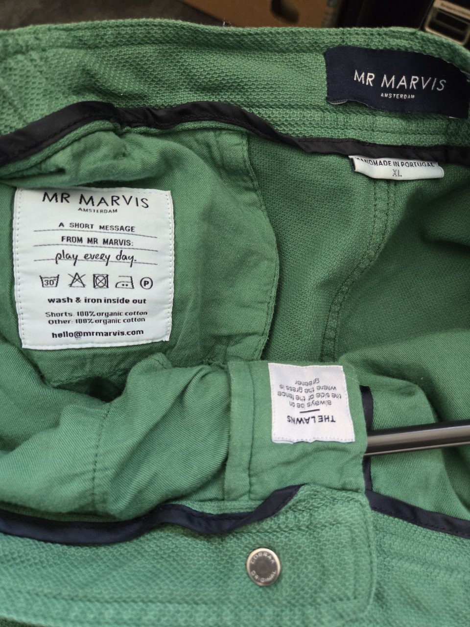 Mr. Marvis Short Piques The Lawns Maat XL ZGAN