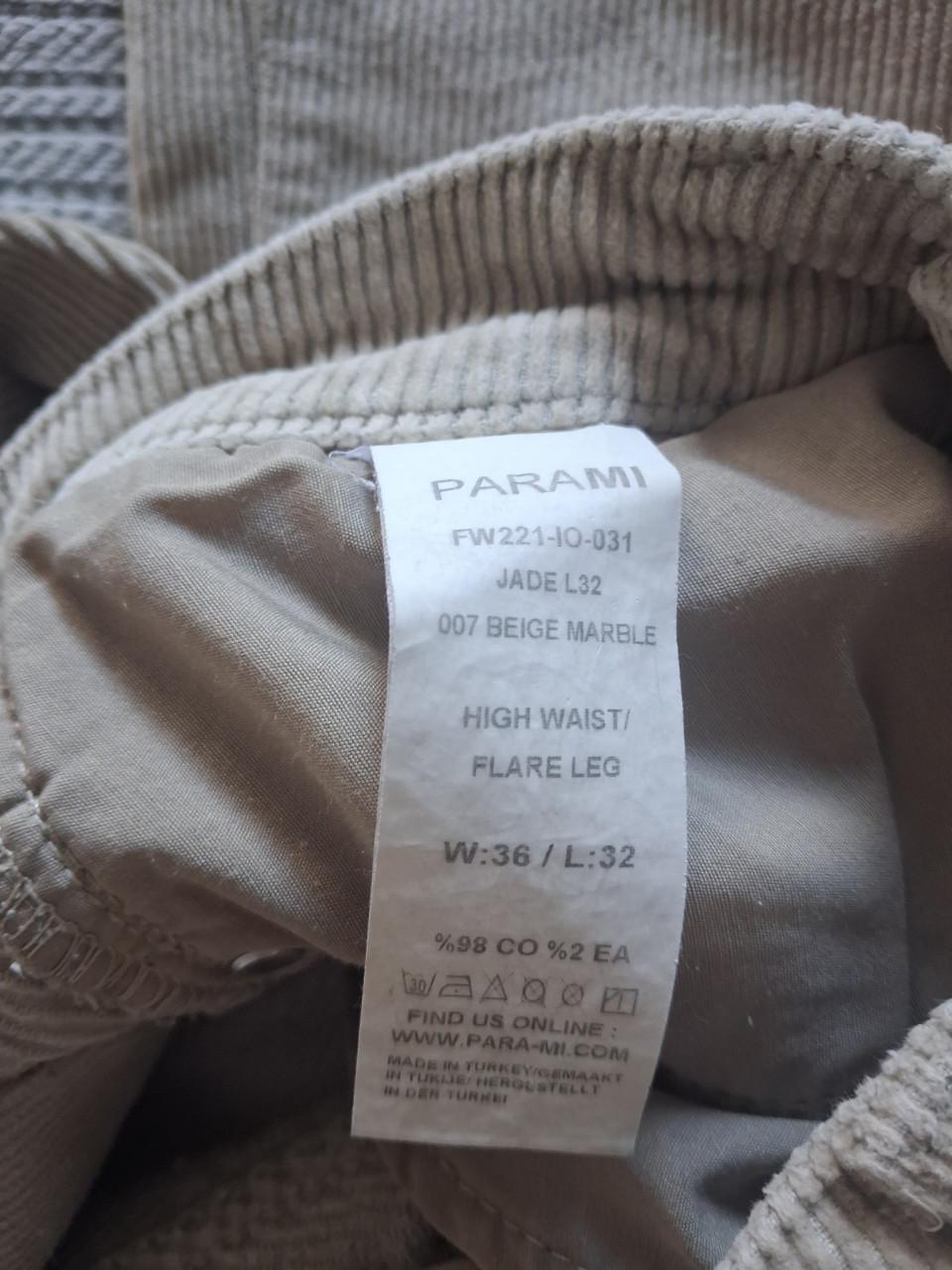 Para mi ribbroek maat 36, lengte 32