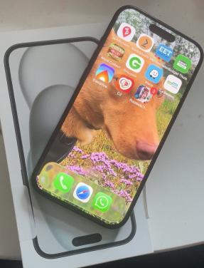 IPhone 15 zwart in perfecte staat