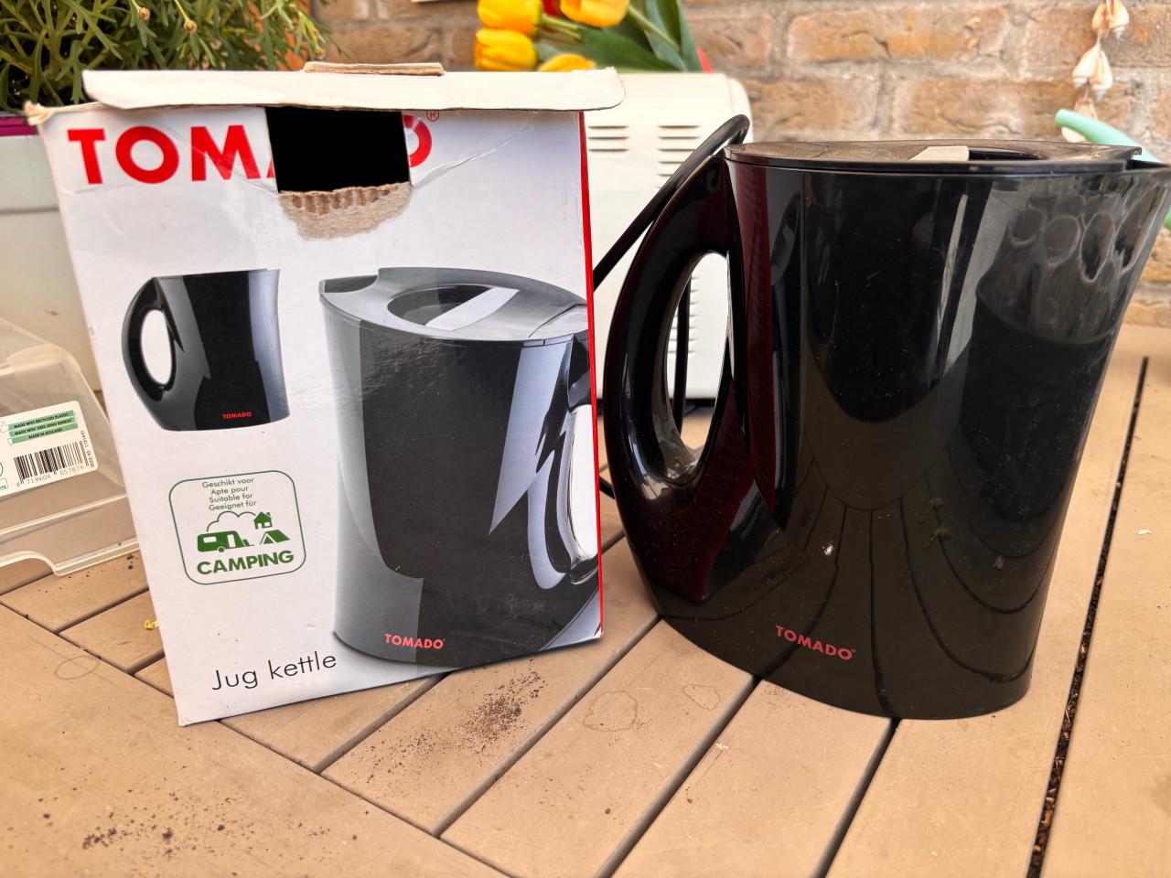 Camping waterkoker + oventje