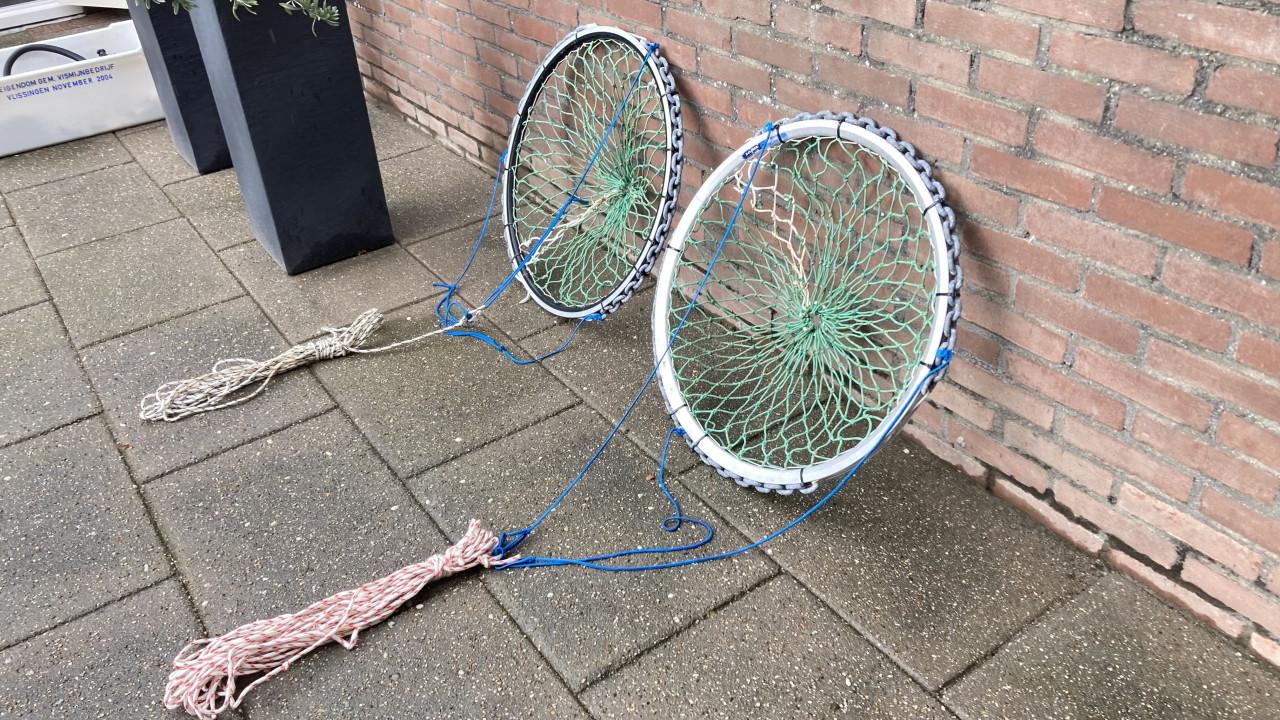 Hoepelnet/krabbenvisnet