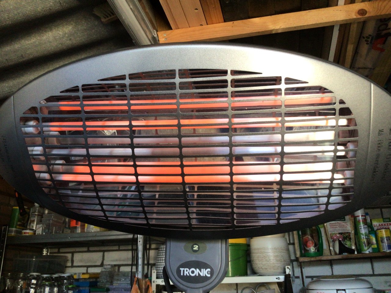 Terras heater