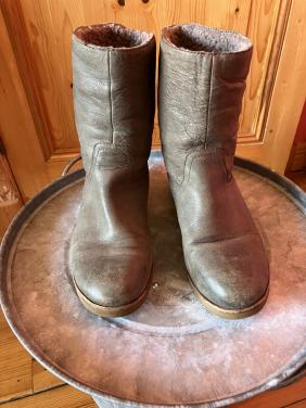 Gevoerde leren laarsjes van Walk in the Park, maat 39