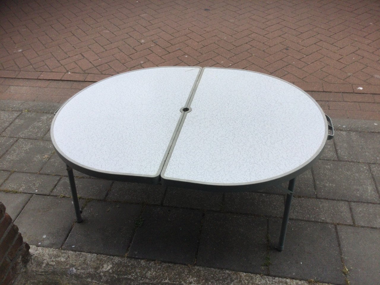 Crespo opvouwbare ovale tafel