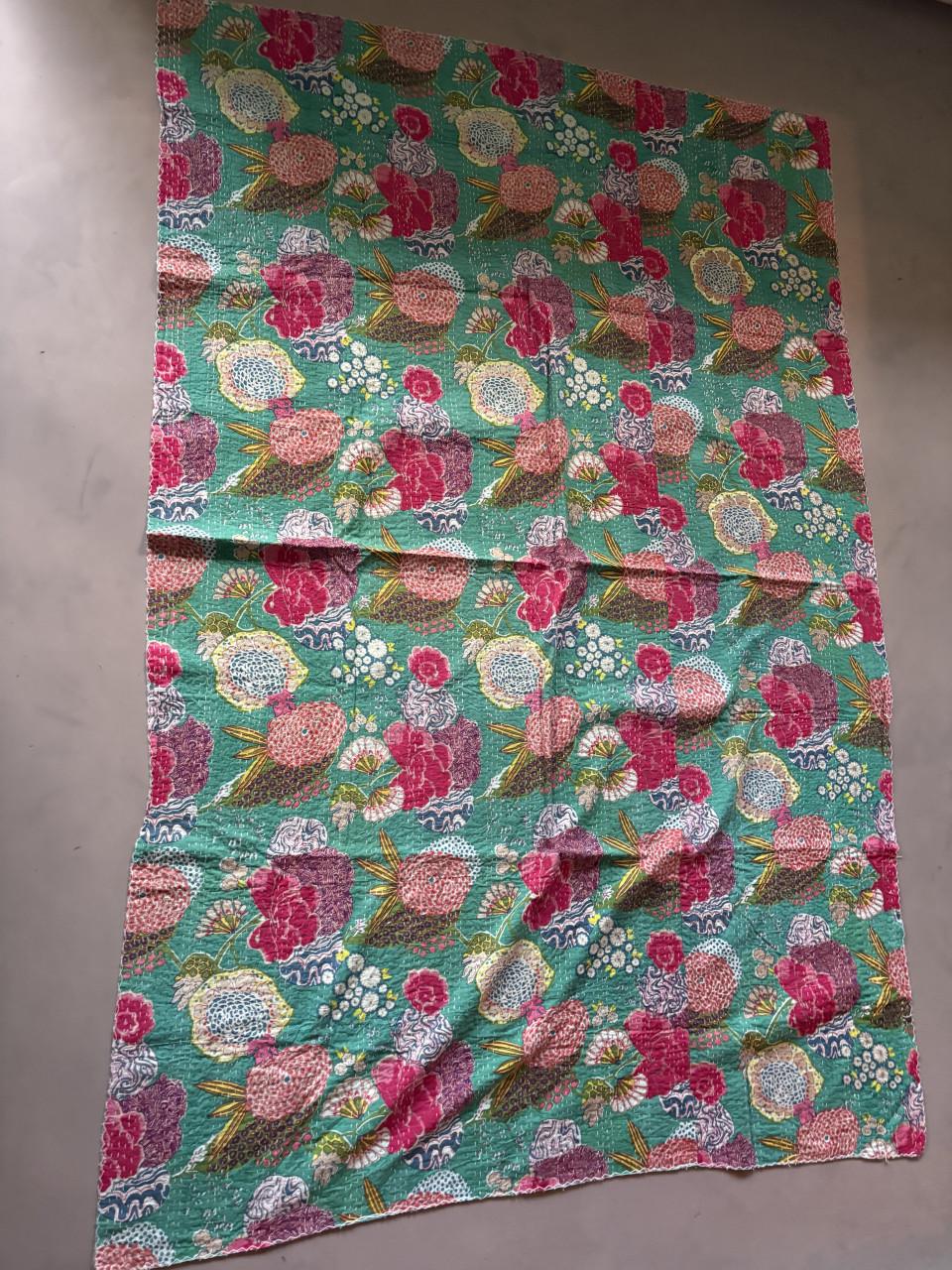 Groot katoenen plaid zgan