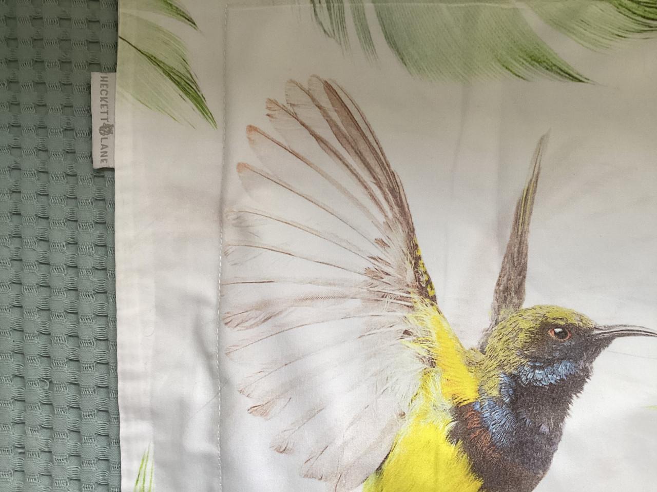 Dekbedovertrek 1 persoons extra lang met Sloop