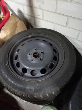 Set winterbanden 205/55/16 op velg voor Skoda, Volkswagen, Seat, Audi, enz.