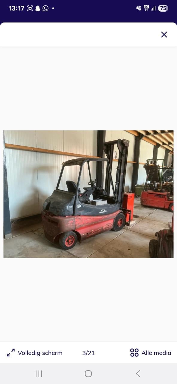 Heftruck e30 opknapper