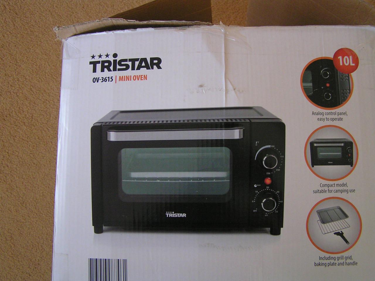 TE KOOP Z.G.A.N. TRISTAR MINI OVEN 10 LITER