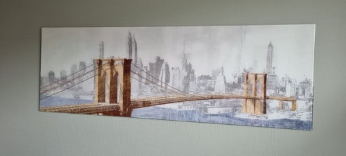 Poster van glas