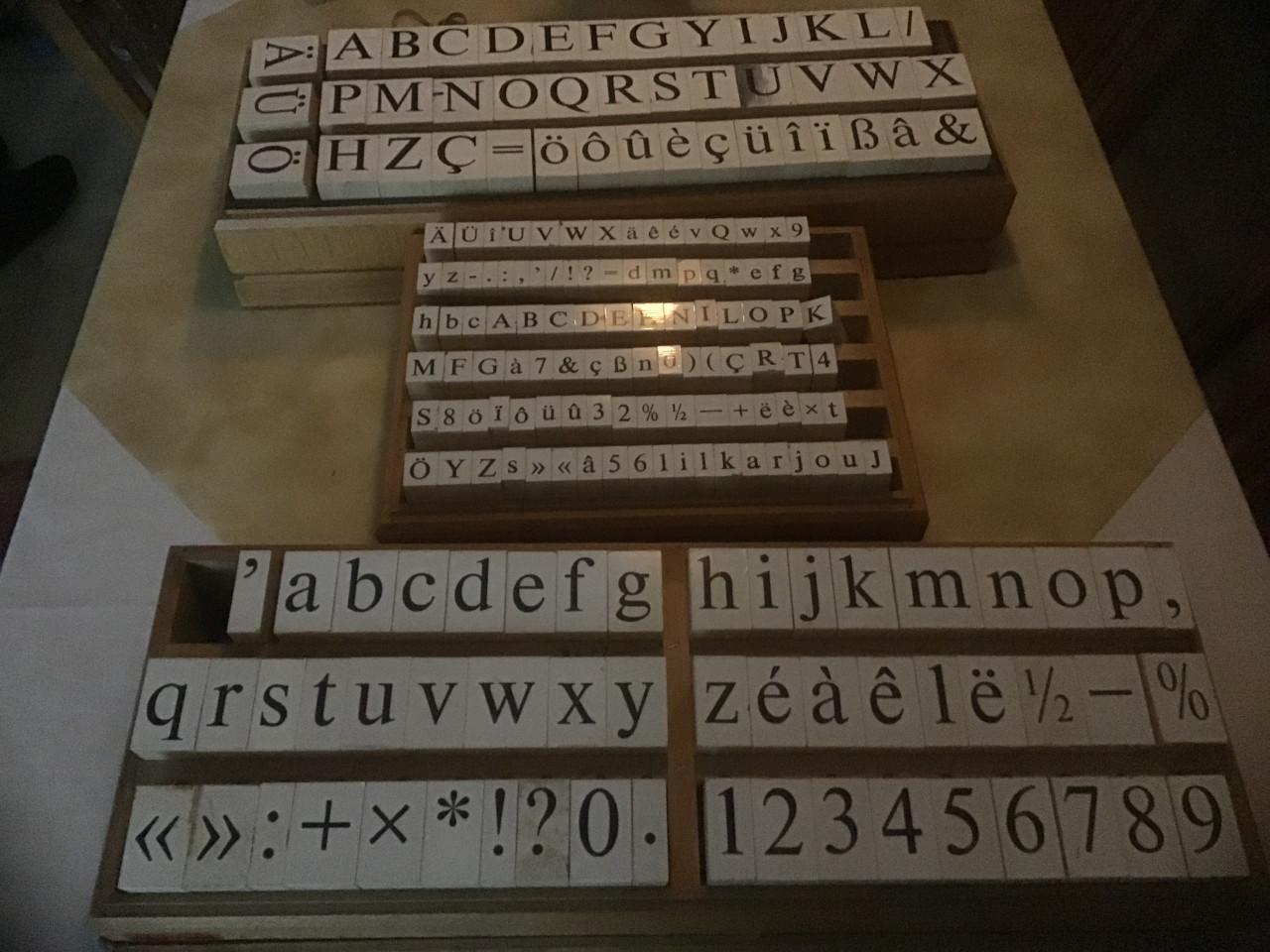 Vintage stempeldozen