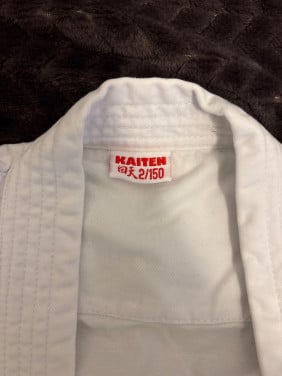 Karate pak maat 2/150 €15,00