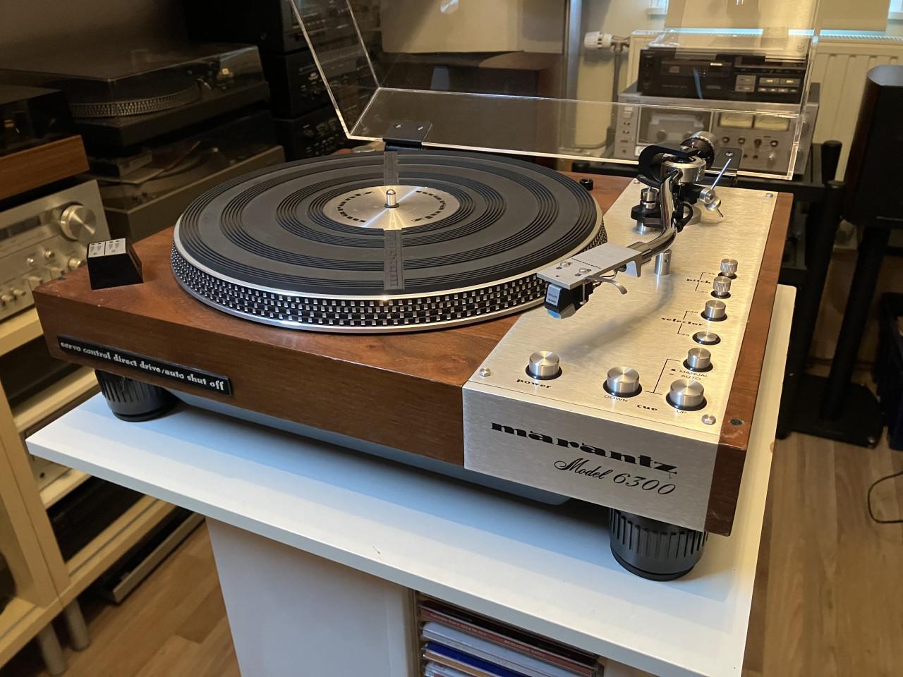 Marantz 6300 vintage top automatische platenspeler geserviced met garantie