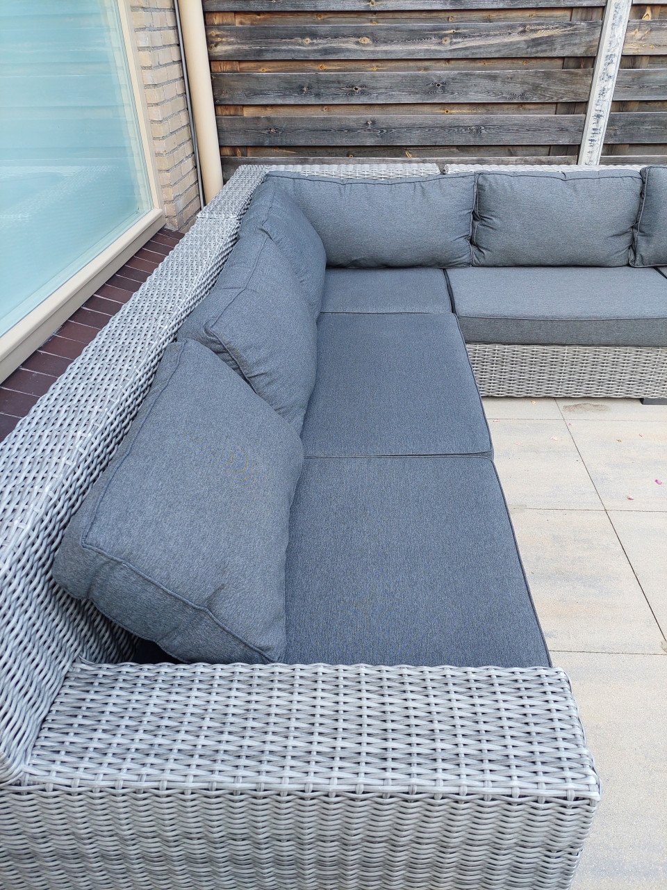 Lounge hoekbank 3.00 m x 3.00 m
