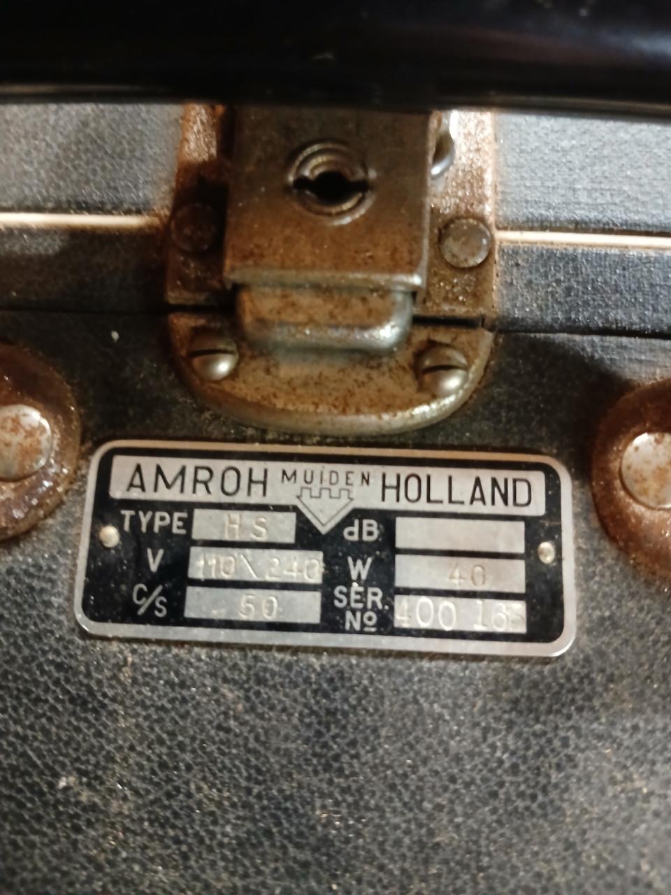 Amroh bandrecorder uit ca. 1950