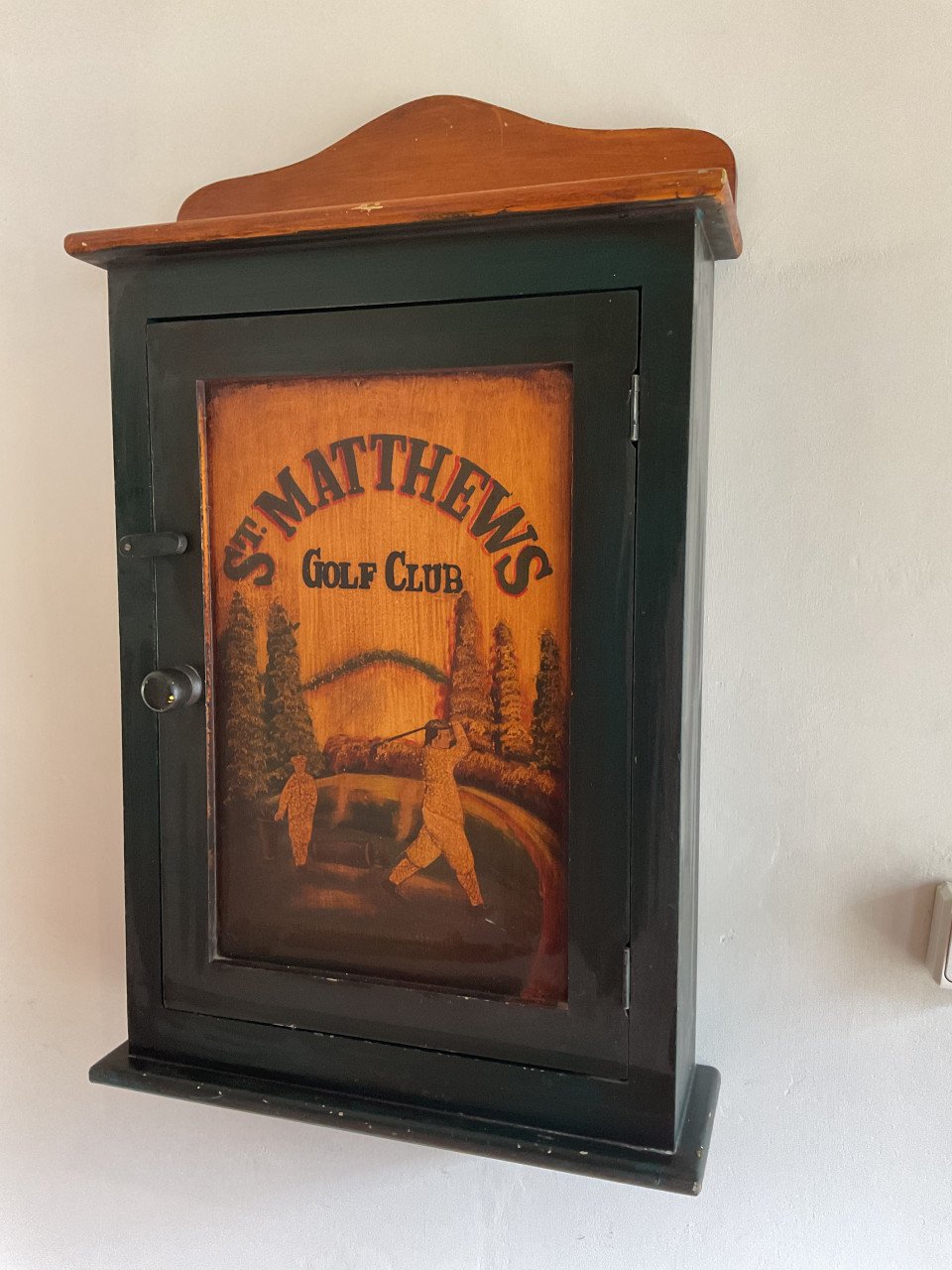 Brocante hangkastje