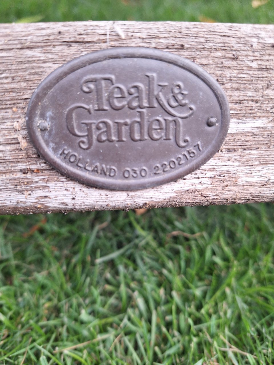 Teak houten tuinset