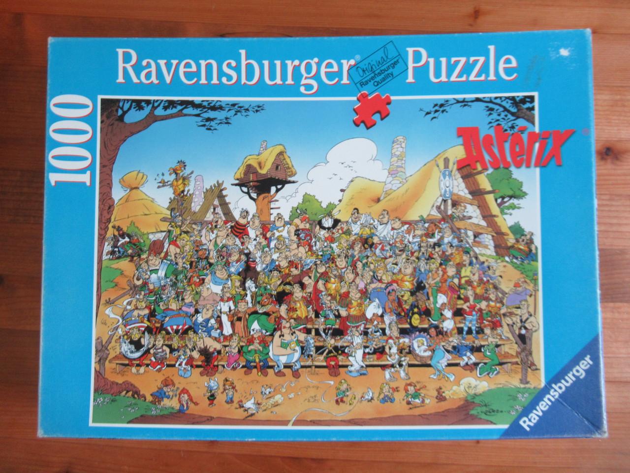 Leuke volledige puzzel van 1000 stukjes, Asterix