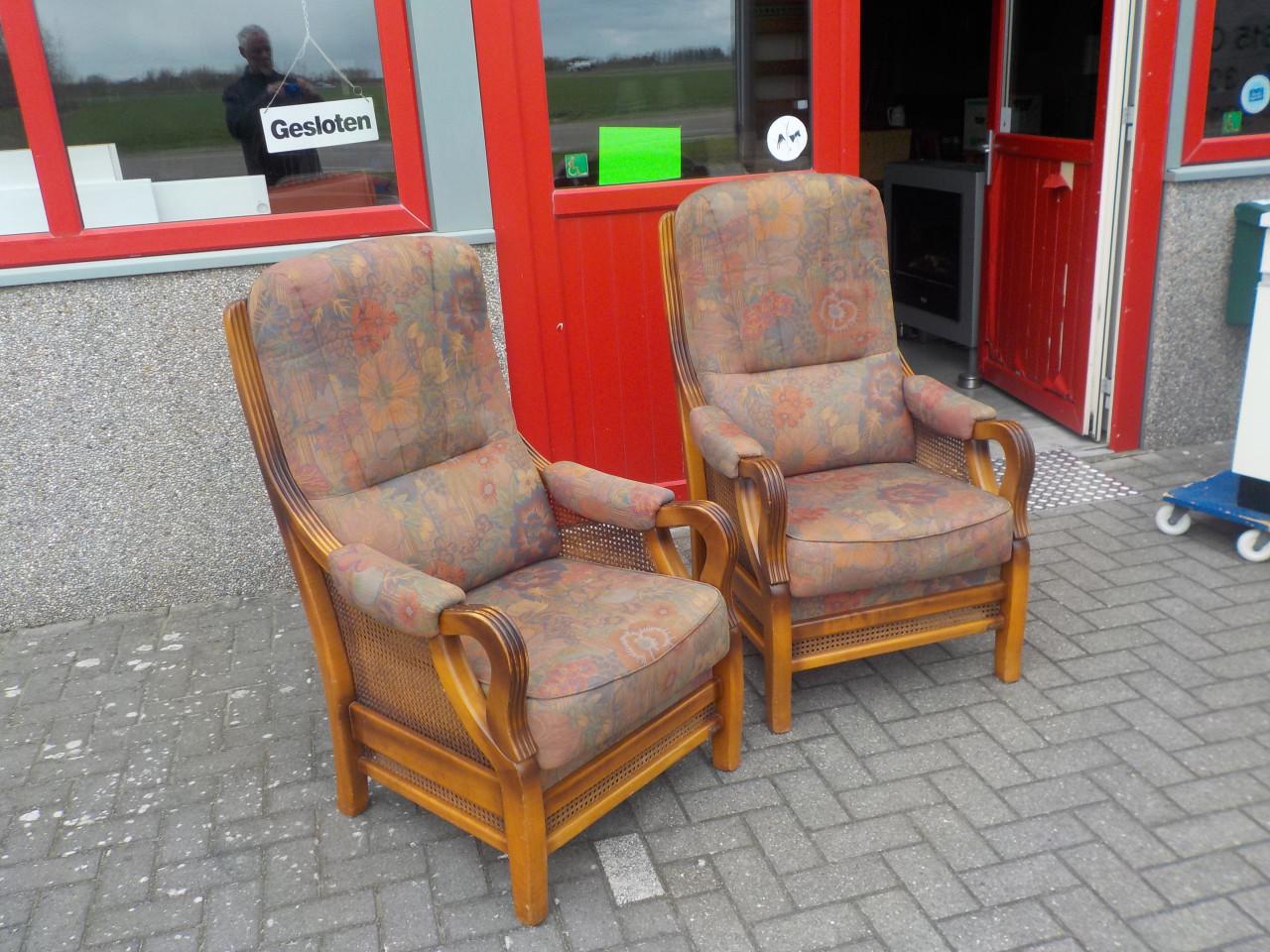 2 mooie kwaliteit fauteuils in zeer goede staat 75 euro