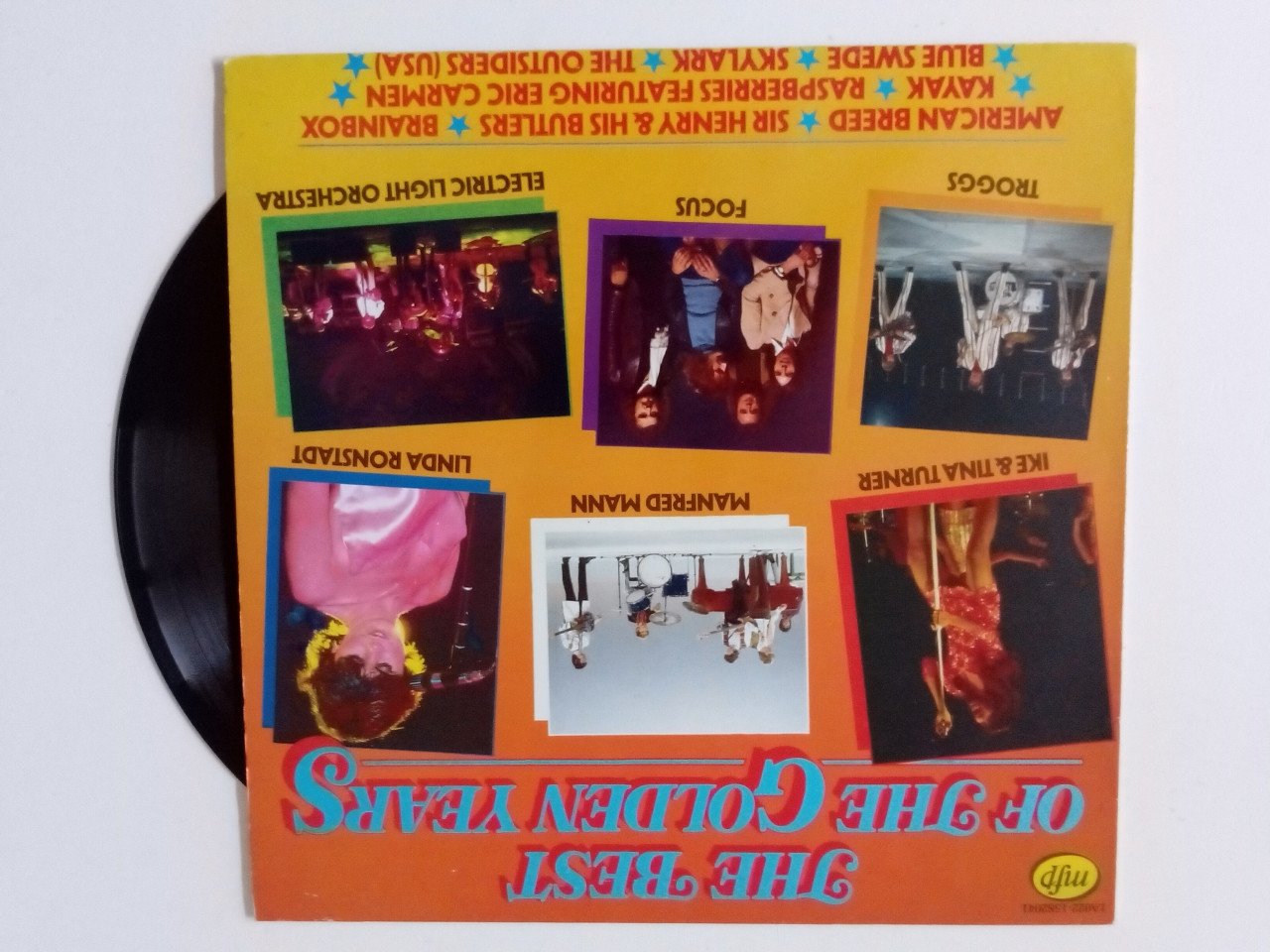 4 LP's, waaronder ABBA greatest hits