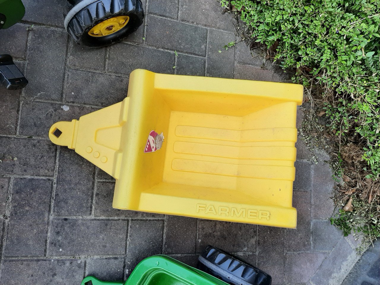 Speelgoed trekker met karren