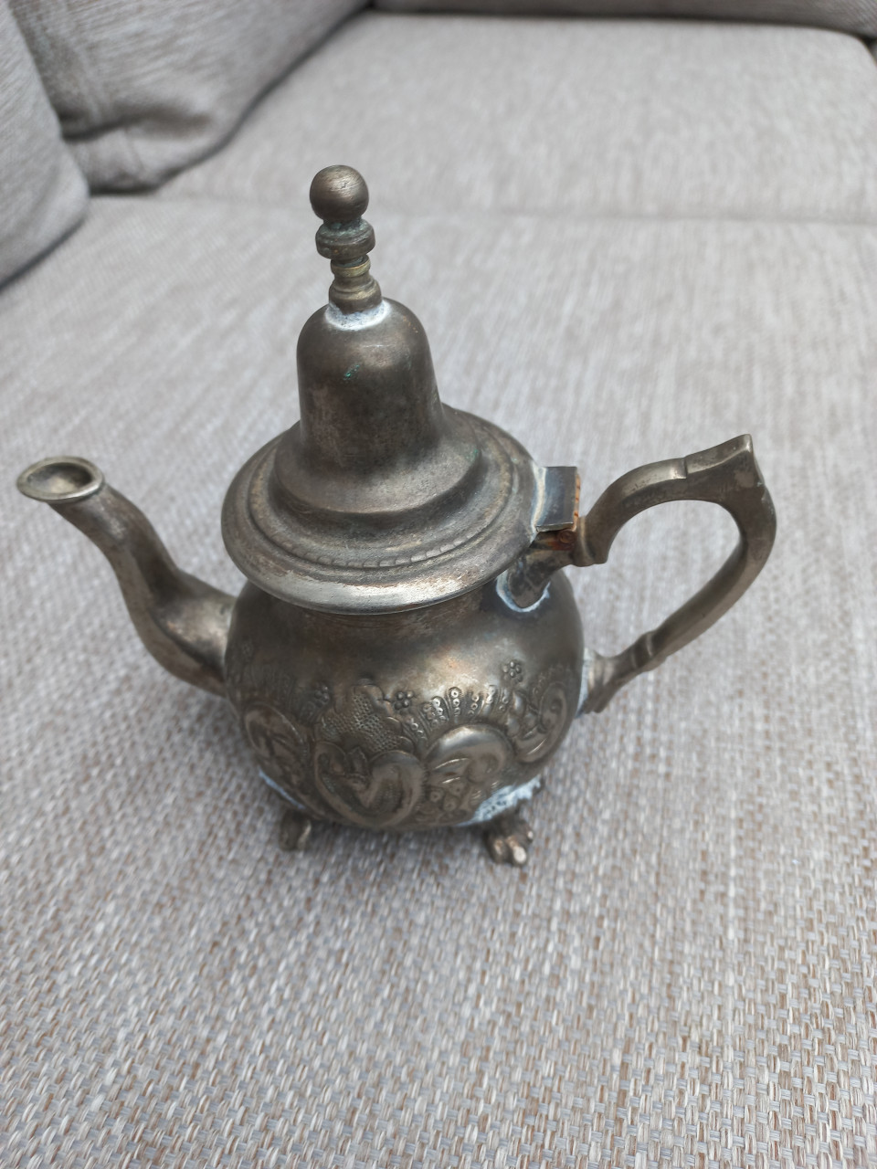 Zilver Marokkaanse theepot
