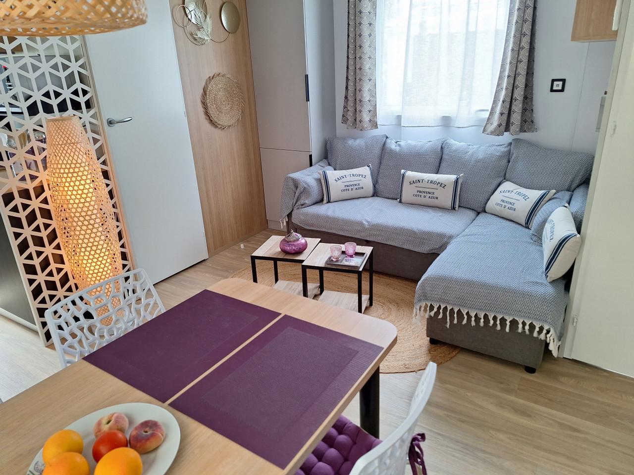 Mobilhome te huur Frejus zuid Frankrijk direct aan de Middellandse Zee