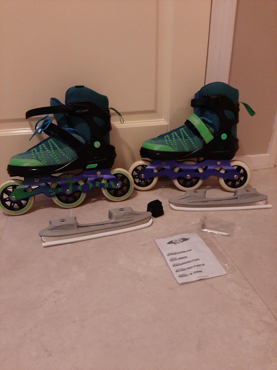 SKEELERS / SKATES - VERSTELBAAR MAAT 39 / 42