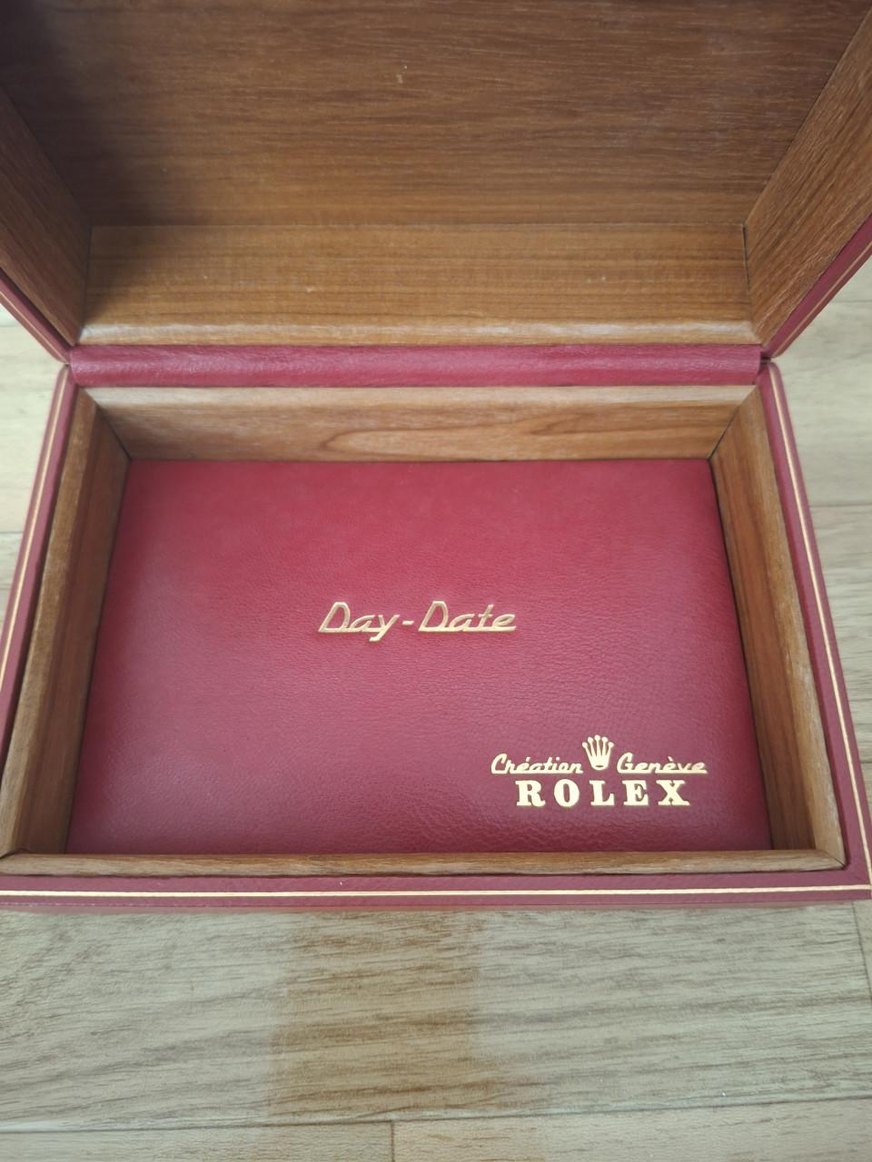 Rolex Day-date horloge box