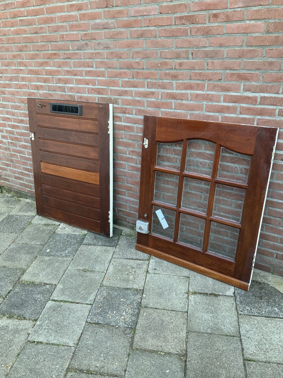 2 delige voordeur