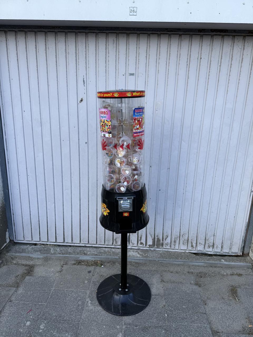 Capsule automaten voor snoep of speelgoed