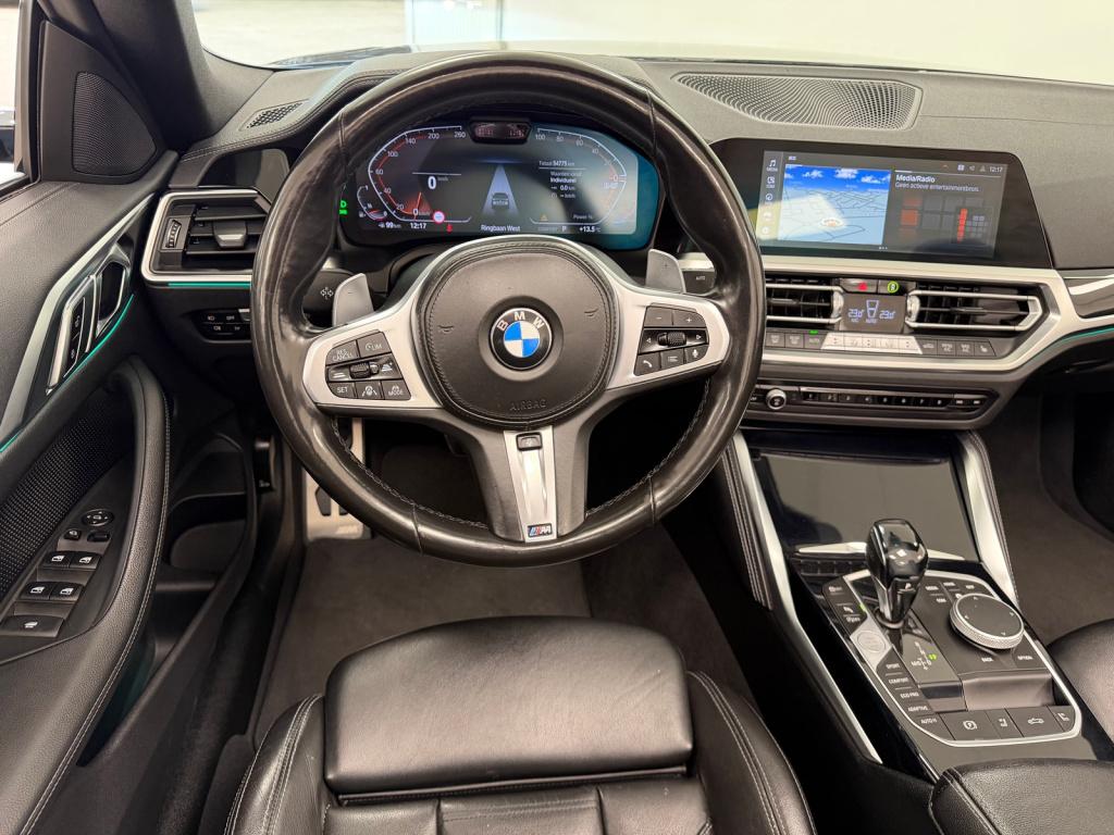 BMW 4 Serie cabrio 430i m-sport | dravit grau | nekverwarming | memory |