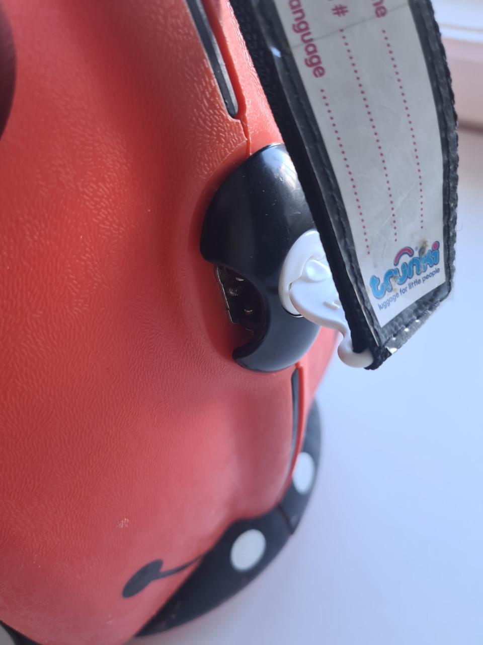 Trunki Kinderkoffer Lieveheersbeestje - Rood