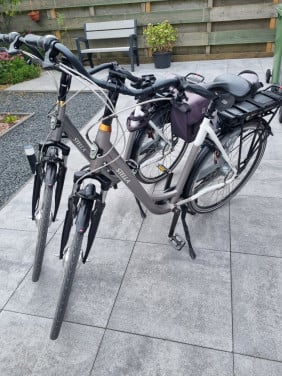 Te koop set Elektrische fietsen.
