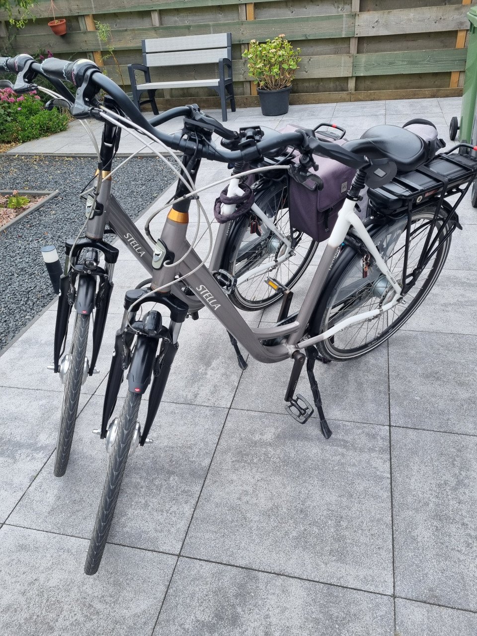 Te koop set Elektrische fietsen.