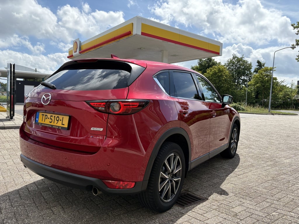 Mazda Cx-5 2.0 sag 165 skl luxury white leather trekhaak 360° camera